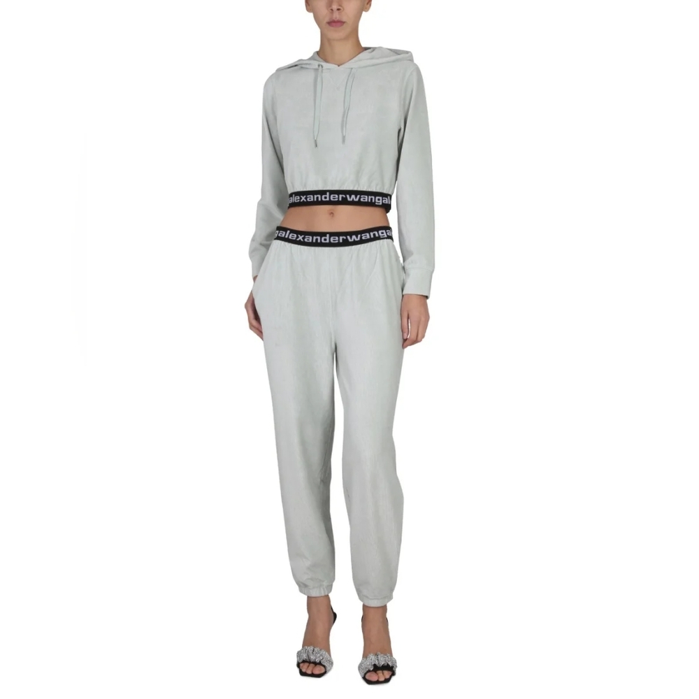 Alexander Wang Logo Waistband Sweatpants